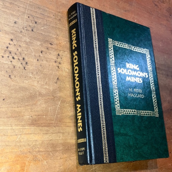 Book: King Solomon’s Mines by H. Rider Haggard leather bound - Picture 2 of 16